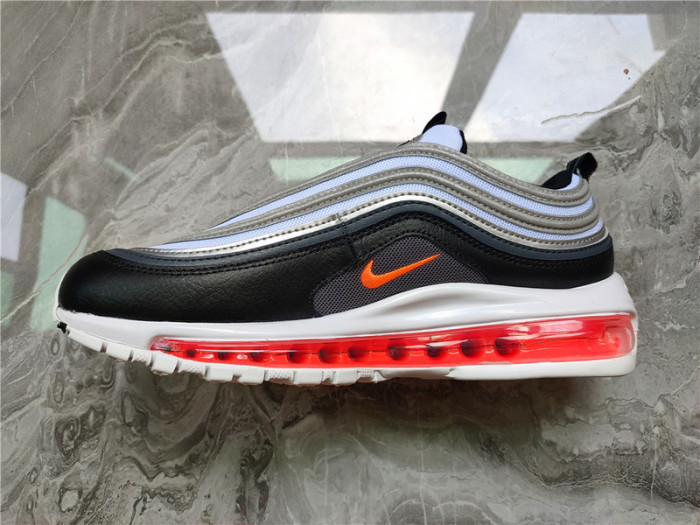 nike air max 97 black orange cw5419-101
