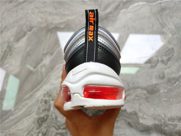 nike air max 97 black orange cw5419-101