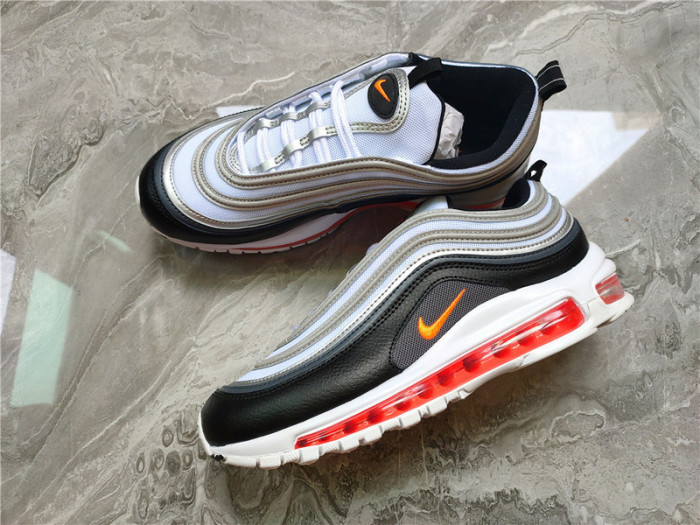 nike air max 97 black orange cw5419-101