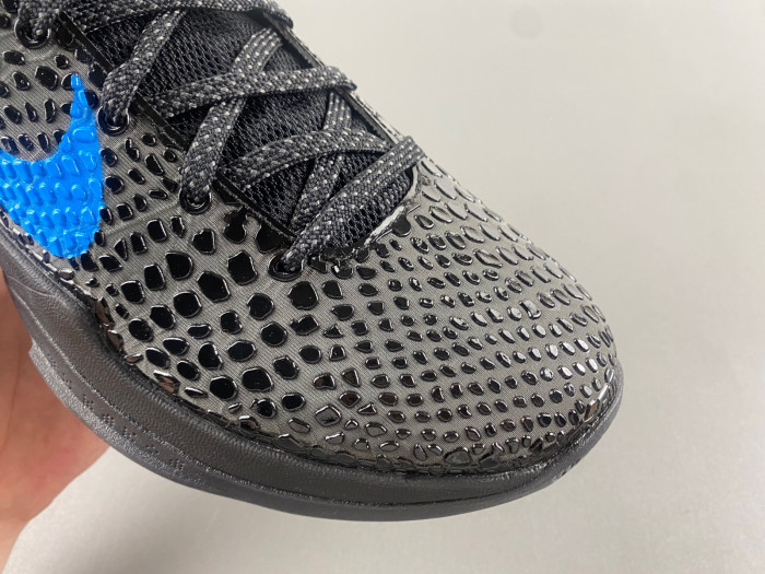 nike zoom kobe 6“dark knight” 429659-016