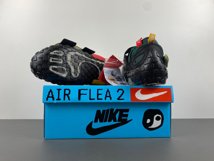 cactus plant flea market x nike air flea 2 “faded spruce” dv7164-300