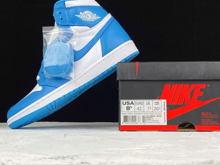 air jordan 1 retro unc 555088-117