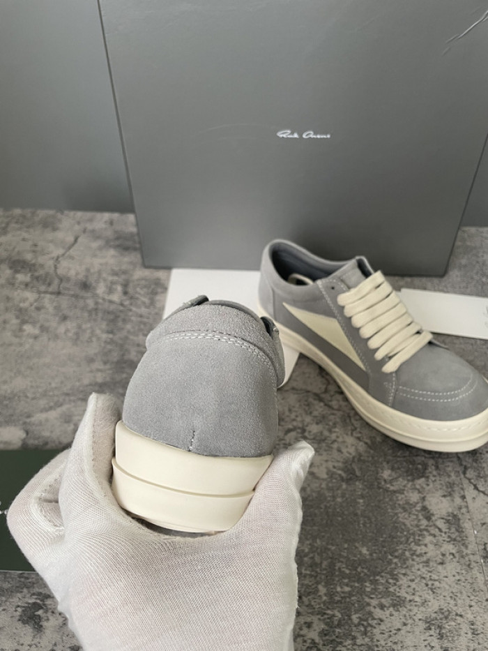 RICK OWENS SNEAKER (SUEDE)