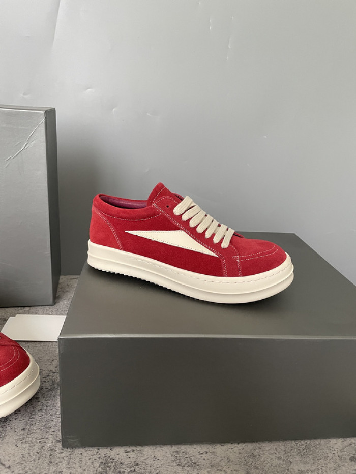 RICK OWENS SNEAKER (SUEDE)