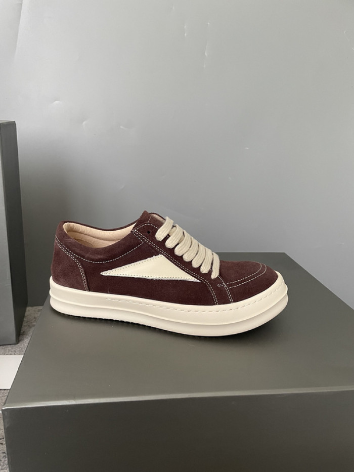 RICK OWENS SNEAKER (SUEDE)