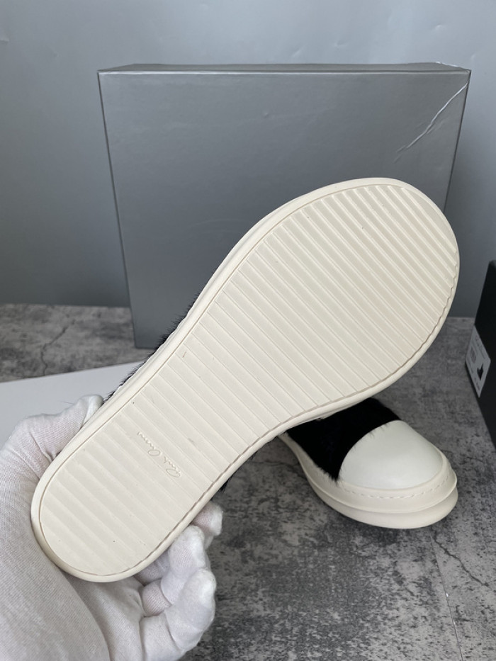 RICK OWENS SNEAKER (SUEDE)