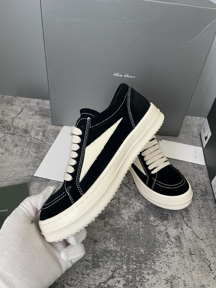 RICK OWENS SNEAKER (SUEDE)