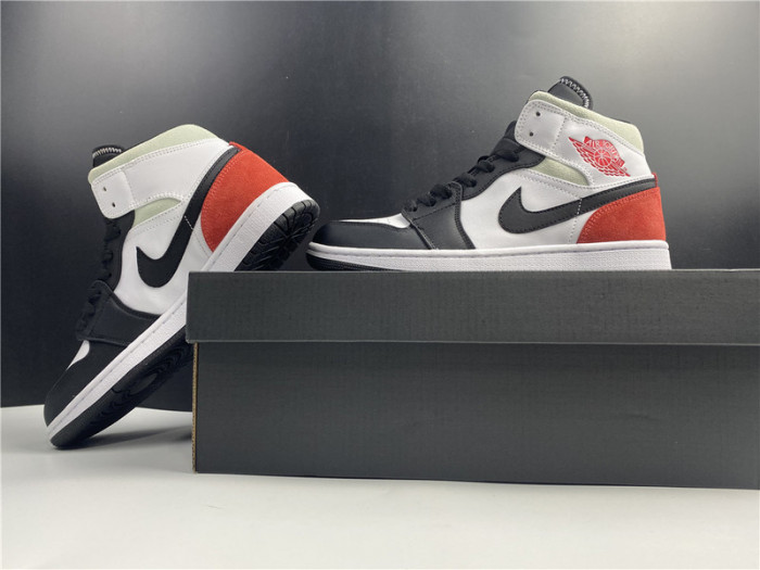 air jordan 1 mid se union black toe 852542-100