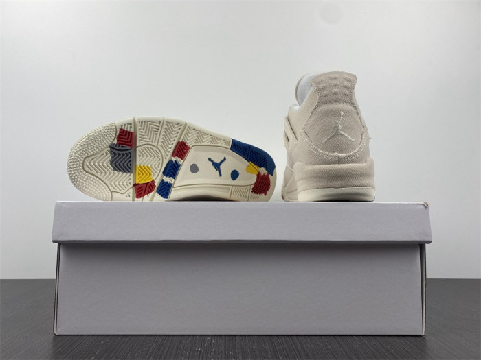 air jordan 4 retro blank canvas dq4909-100