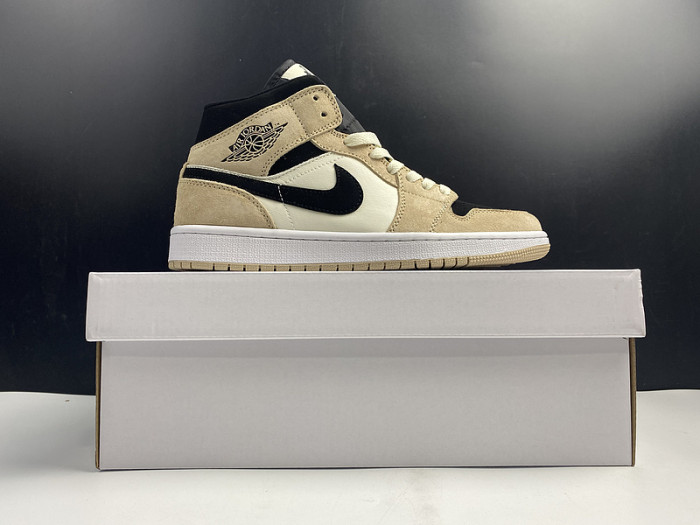 air jordan 1 mid barely orange light violet bq6472 -800