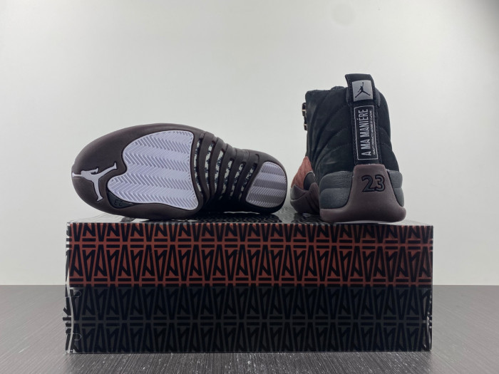 air jordan 12 retro a ma maniére black dv6989-001