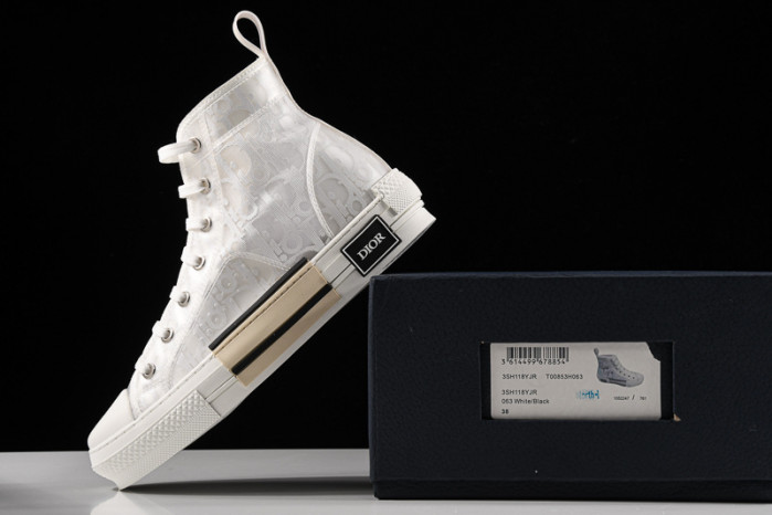 D*0r B23 OBLIQUE HIGH TOP SNEAKER 3SH118YNT