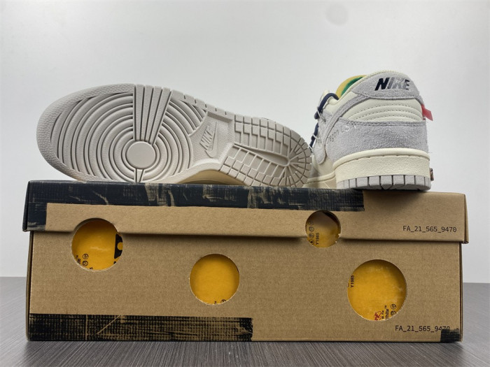 nike dunk low ow lot 20 dj0950-115