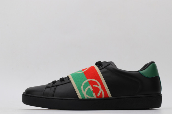 g*u*i ace embroidered low-top sneaker e2323