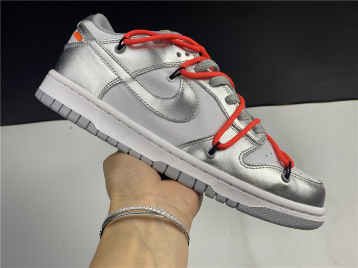 ow x nike dunk low ct0856- 800