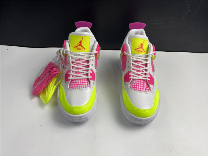 air jordan 4 gs “lemon venom” cv7808-100