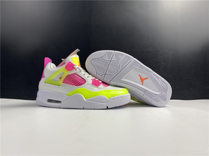 air jordan 4 gs “lemon venom” cv7808-100