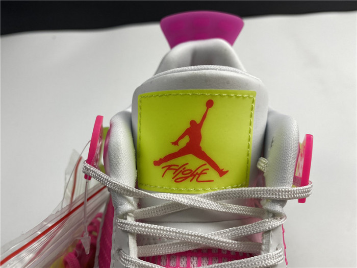 air jordan 4 gs “lemon venom” cv7808-100