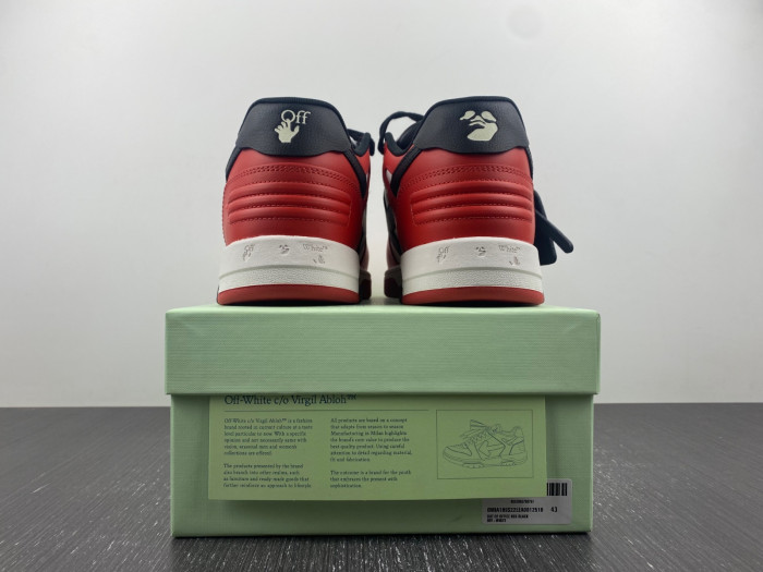 ow out of office lace-up sneakers ac3830-037