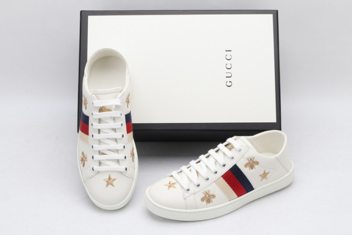 g*u*i ace embroidered low-top sneaker e2335
