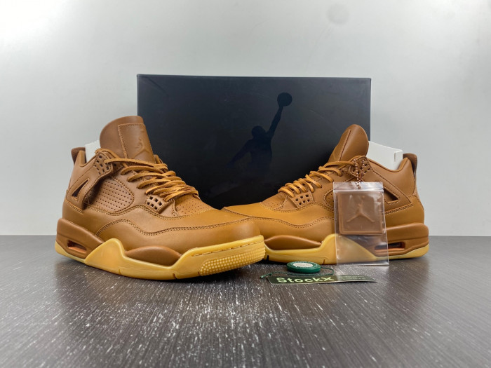 air jordan 4 retro ginger wheat 819139-205