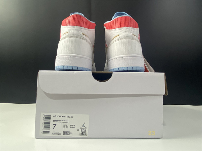 air jordan 1 mid se sesame cz0774-200