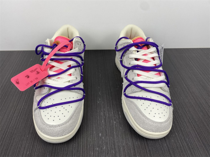 nike dunk low ow lot 15 dj0950-101