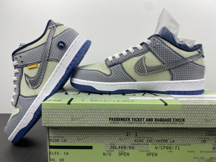 nike dunk low union midnight navy dj9649-401