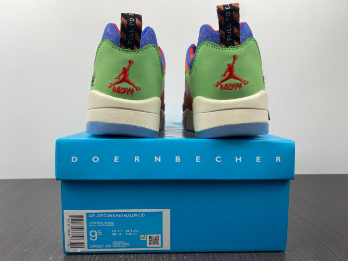 jordan 5 retro low doernbecher michael dr6287-486