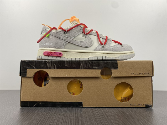 nike dunk low ow lot 40 dj0950-103