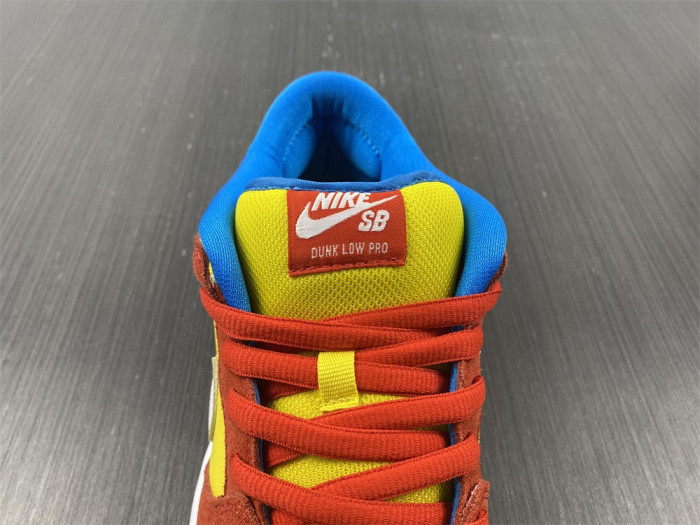nike sb dunk low pro bart simpson bq6817-602