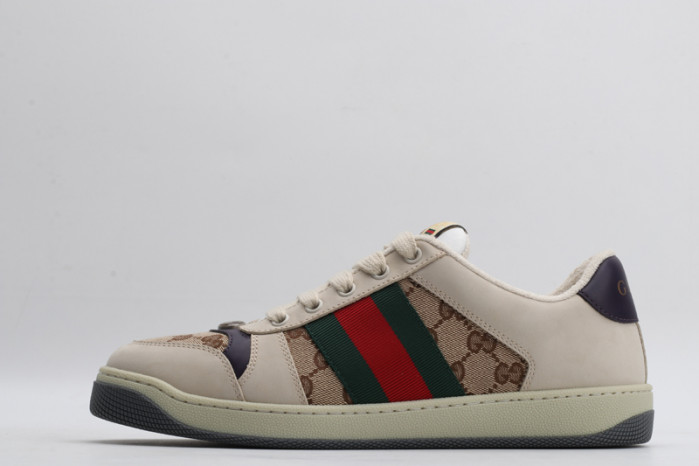 g*u*i ace embroidered low-top sneaker e2339