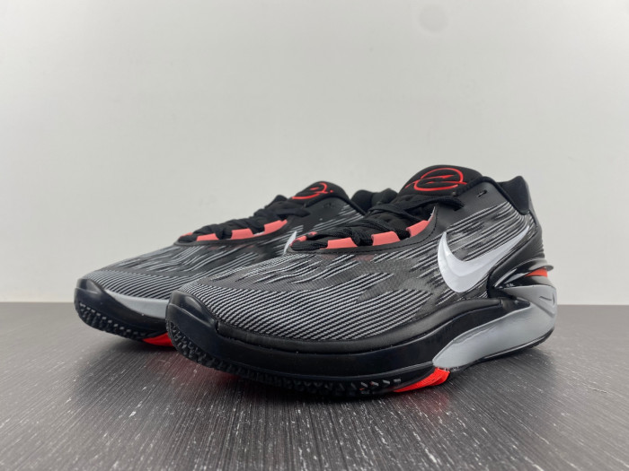 nike zoom gt cut 2 black bright crimson dj6013-001