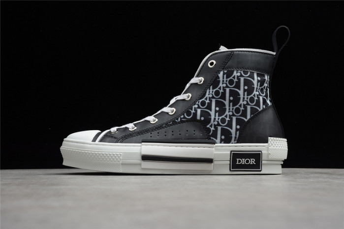 D*0r B23 HIGH SNEAKERS BLACK/WHITE 3SH118YJR1
