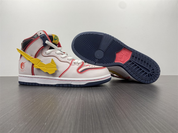 nike dunk sb high rx-0 unicorn gundam dh7717-100