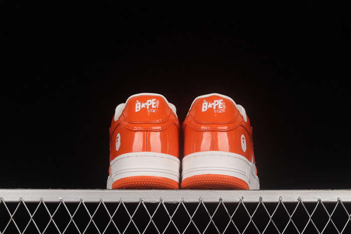 a bathing ape bape sta orange b051