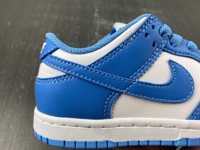 nike dunk low university blue kids shoes cw1588-103