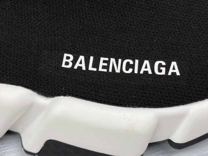 Ba*len*cia*ga speed trainer sneakers black tt2589