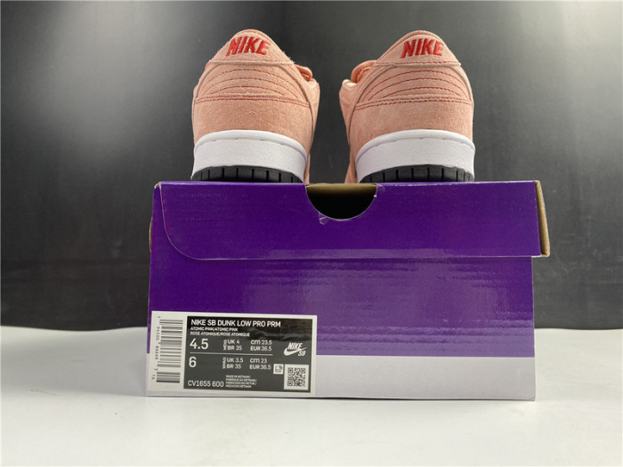 nike sb dunk low “pink” cv1655-600