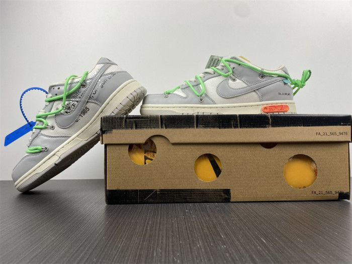 nike dunk low ow lot 26 dm1602-116