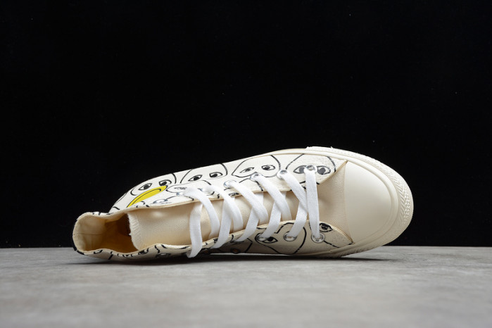 converse cdg play x smiley x chuck taylor all-star high c0009